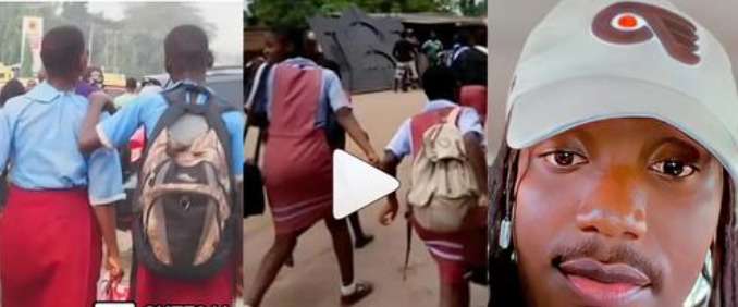 “No be Me Born Una” – Nigerian man moves out of apartment because his neighbor’s kids always bring their math and physics homework (Watch)