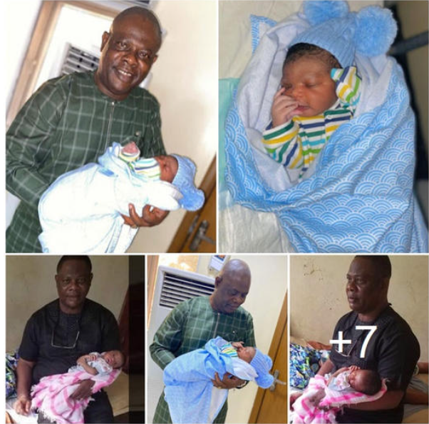 Popular Nollywood Actor, Yinka Quadri Rejoices As He Welcomes His Grandson (Photos) ‎